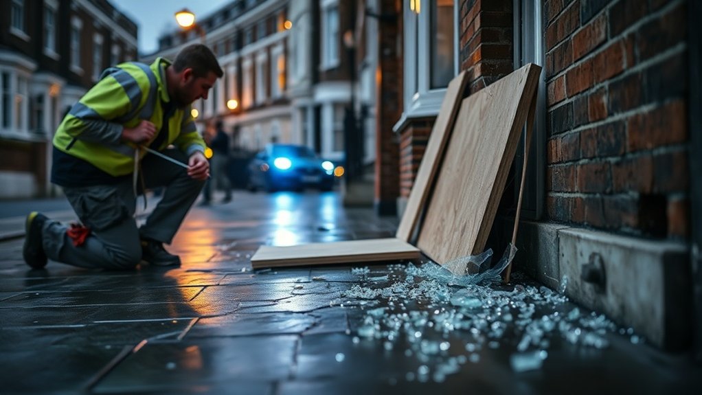 Burglary Glazing Repair Plaistow