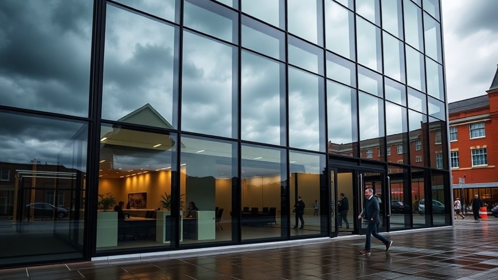 Commercial Glazing Custom House