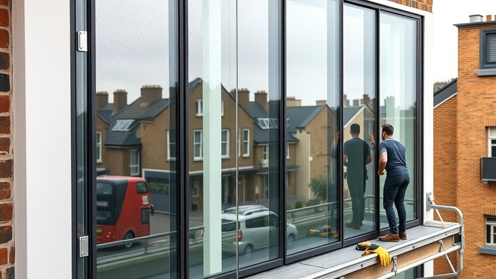 Polycarbonate to Glass Conversion Plaistow