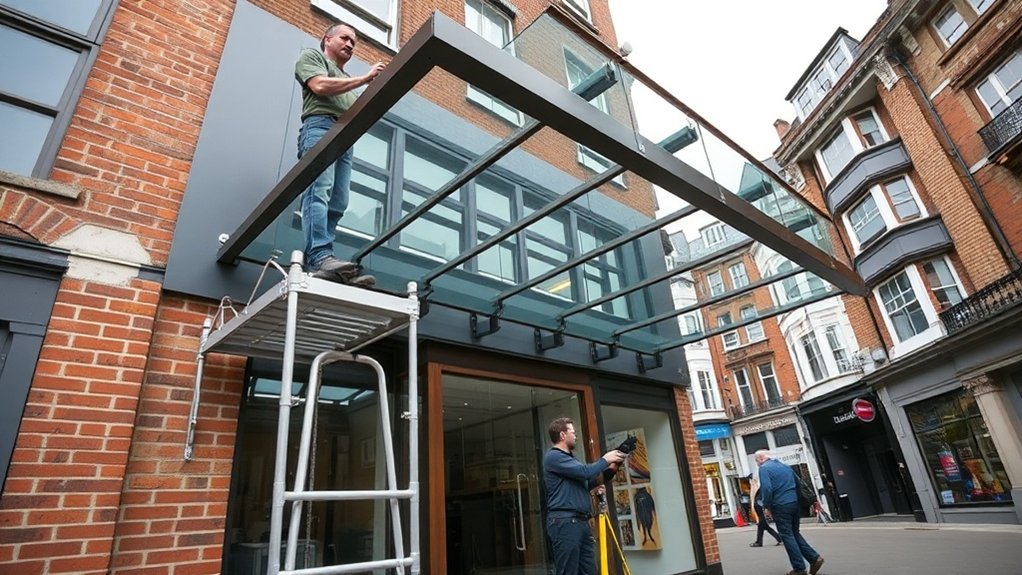Shopfront Canopy Plaistow