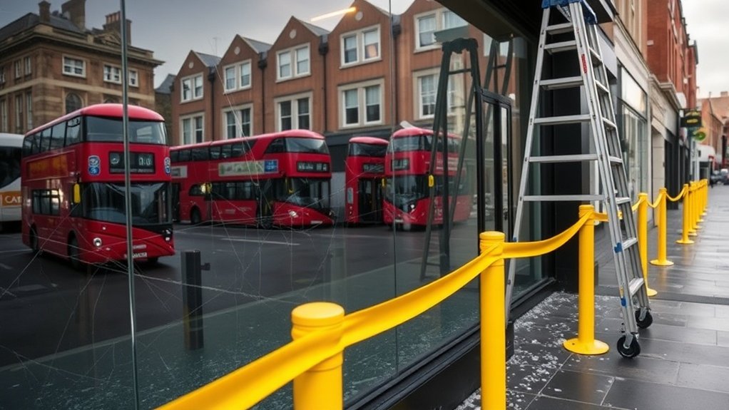 Vandalism Glass Repair Plaistow